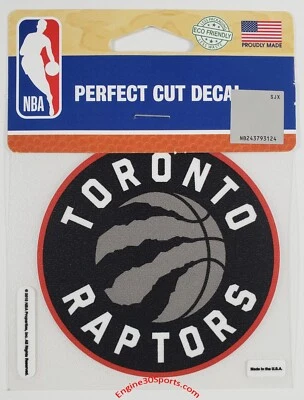 Calcomanía pequeña Toronto Raptors Foto 1 de 3