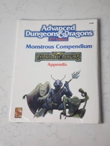 SEALED 2104 Monstrous Compendium Forgotten Realms Appendix TSR AD&D - Picture 1 of 4