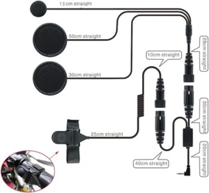 Close Full Face Motorbike Motorcycle Helmet Headset - Cobra Walkie Talkie Radio - Picture 1 of 2