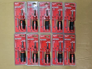 10 - Milwaukee 9-in-1 SAE Hex Allen Multi-Bit Driver Screwdrivers 48-22-2134 - Picture 1 of 5