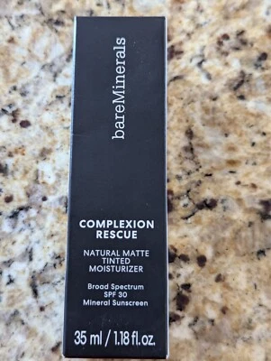 BareMinerals Complexion Rescue Mineral Sunscreen SPF30 04 Suede 1.18 oz exp:6/25 - Image 1 of 4