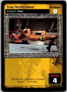 WWF Raw Deal Card Snap Neckbreaker CCG TCG Free Shipping! - Picture 1 of 1