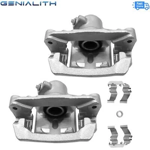 2X Rear Left Right Brake Caliper w/Bracket for Subaru Crosstrek Forester Impreza - Picture 1 of 12