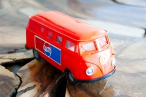 1970 VINTAGE PEPSI MADE IN HUNGARY KOMBI VOLKSWAGEN PLASTIC TOY LEMEZ SAMBA - Picture 1 of 8
