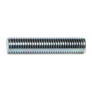 5/8"-11 x 3" Zinc Grade 2 Threaded Rods (3 pcs.) - Picture 1 of 1