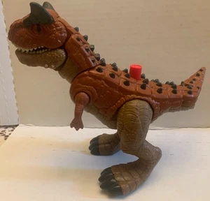 Fisher Price Imaginext Jurassic World Camp Kreidezeit Carnotaurus Toro Dinosaurier - Bild 1 von 8