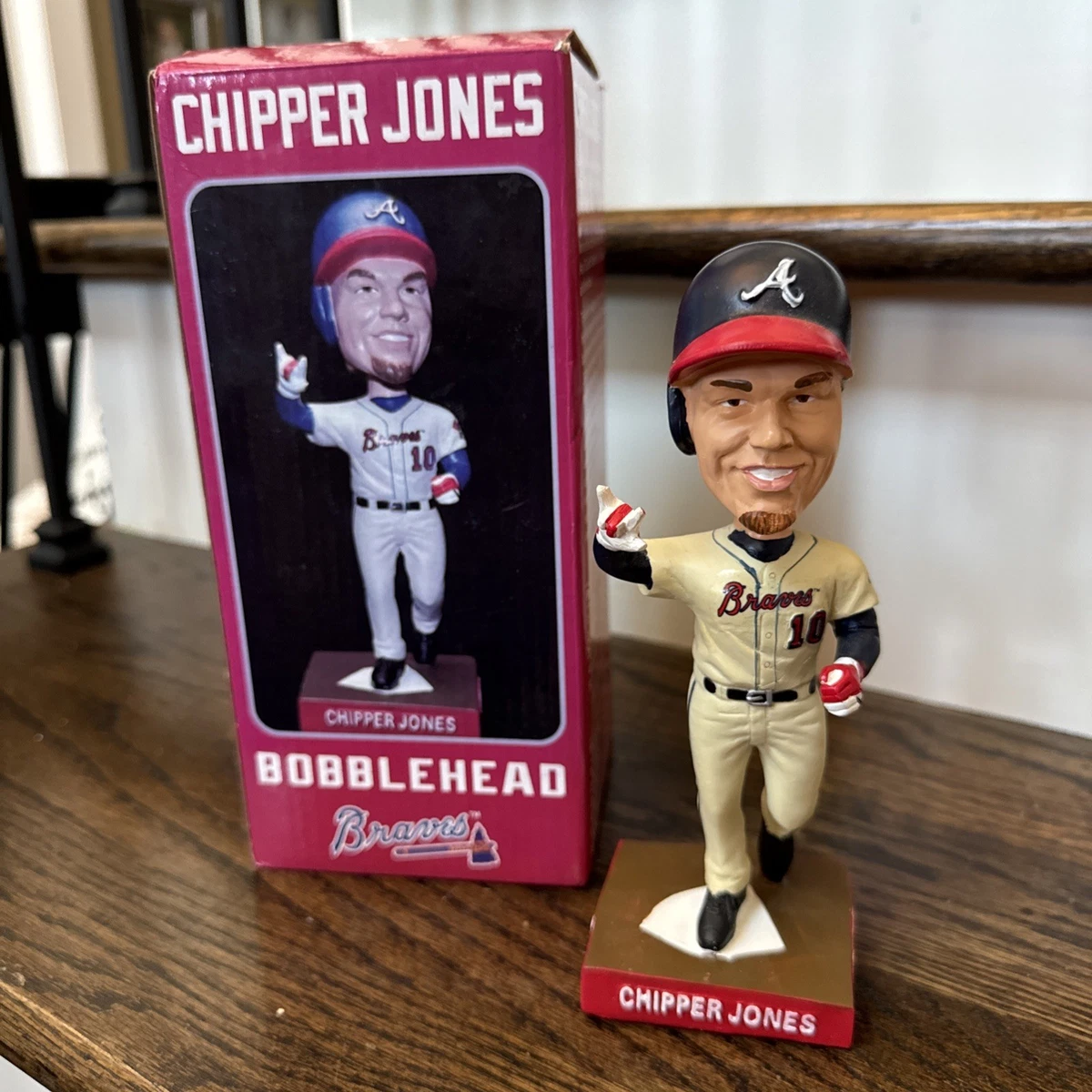 chipper jones bobblehead products for sale | eBay