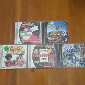 Sega Dreamcast Game Lot 5 Games