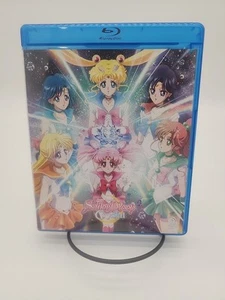 Sailor Moon Crystal Set 2 (Blu-ray) 4 Disks Tested Working - Imagen 1 de 8