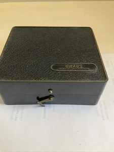 VINTAGE OHAUS SCALE CORPORATION WEIGHT SET - Picture 1 of 7