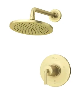 Pfister LG89-7TNTBG Tenet Duschverkleidung 1,8 GPM Einzelfunktionskopf Brushed Gold - Bild 1 von 4