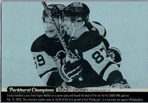 2022-23 Parkhurst Champions #WI-17 Sidney Crosby Wire Images - Picture 1 of 2
