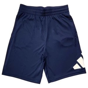 Adidas Boys Blue & White Athletic Basketball Gym Shorts Medium 10-12 - Picture 1 of 2