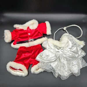 Build A Bear Clothes Santa Claus And Angel Outfits Read - Picture 1 of 15