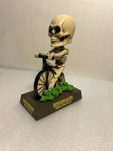 AMSTERDAM BRAUEREI BONESHAKER IPA SKELETT AUF EINEM FAHRRAD WACKELKOPF ACTIONFIGUR - Bild 1 von 19