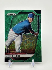 Andrew Painter #/75: 2025 Prizm Baseball - Green Scope - Phillies #153 - Bild 1 von 3