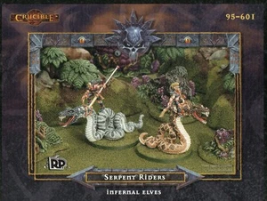 Ral Partha Fantasy RPG Miniature 95601 Serpent Riders for Crucible Box set - Picture 1 of 3