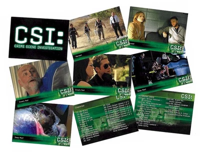 CSI Crime Scene Investigation: Series 3 - 72 Card Basic/Base Set - Strictly Ink - Image 1 of 4