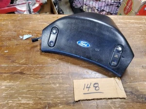 Almohadilla de bocina Bronco 1992-97 OEM F150 F250 F350 CENTRO AZUL - Imagen 1 de 3