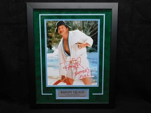 Randy Quaid Signed Framed 11x14 Photo Christmas Vacation Shitter's Full JSA COA - Picture 1 of 3