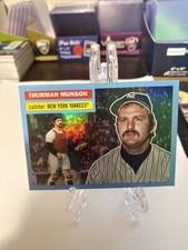 Thurman Munson 2023 Topps Archives Blue 1/25 New York Yankees