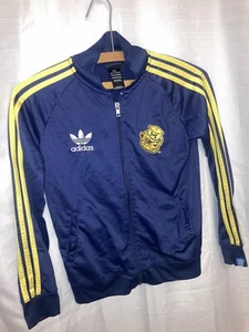 Adidas Trefoil 3 Stripes 2014 Michigan Wolverines “College Vault” Track Jacket - Picture 1 of 7