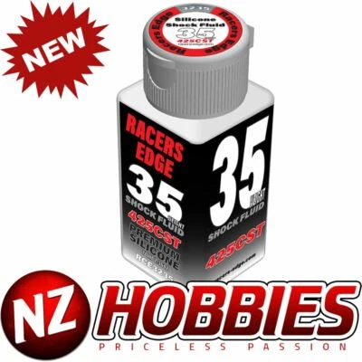 RACER EDGE 35 Weight, 425cSt, 70ml 2.36oz Pure Silicone Shock Oil # RCE3235 - Image 1 of 2