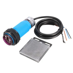 E30-R4PA PNP NO 3-Draht 1-4m Sensor Lichtschranke DC 10-36V mit Reflektor - Bild 1 von 3