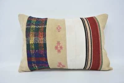 Pillow Case, Gift Pillow, Vintage Pillow, 16"x24" Beige Pillow Case - Image 1 of 4
