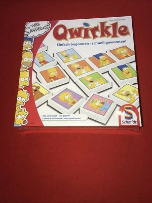 Qwirkle The Simpsons Schmidt Spiele New Board Game German Edition - Image 1 of 2