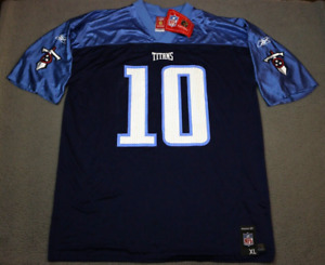 Vintage Reebok Tennessee Titans Vince Young Jersey Men's Size XL Blue