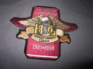 TOPPA 15° ANNIVERSARIO GRUPPO PROPRIETARI HOG HARLEY 1983-1998 - Foto 1 di 3