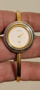 Reloj Gucci Mujer Bisel Cambiable Tal cual - Imagen 1 de 14