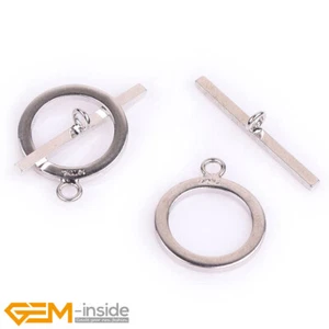14K Gold Filled Toggle Clasp Bracelet Necklace Jewelry Making Closures Connector - Bild 1 von 21