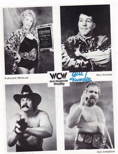 Bill Dundee Signed 8.5x11 Wrestling Photo Wrestler WWE Wrestler NWA Mid South 13 - Picture 1 of 3