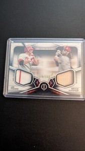 Bryce Harper / Jim Thomas 2021 Topps Tribute Dual Relic /150