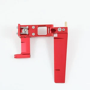 110mm Rudder w/ Adjustable Strut Red for 4.76mm 3/16" Propeller Shaft RC Boat - Picture 1 of 2