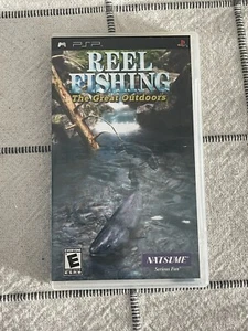 Reel Fishing: The Great Outdoors (Sony PSP, 2006) Complete Tested - Picture 1 of 3
