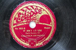 Malcom Desmond - ECLIPSE 665 - It Ain't No Use & Wagon Wheels - Foto 1 di 2