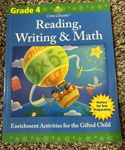 Never Used! Gifted and Talented: Grade 4 Reading, Writing and Math Flash Kids - Picture 1 of 3