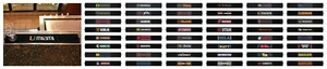 NCAA - Drink Mat Mat College Team Logo 3.25" x 24" - Picture 1 of 96