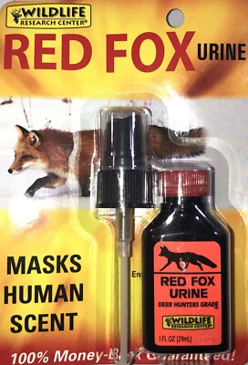 Spray bomba orina Wildlife Research 510 zorro rojo 1 oz - TOTALMENTE NUEVO - SE ENVÍA EL MISMO DÍA DEL AUTOBÚS Foto 1 de 4