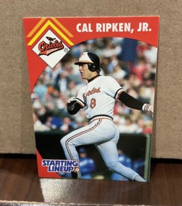 CAL RIPKEN JR 1995 KENNER STARTING LINEUP CARD EXTENDED SERIES - ORIOLES