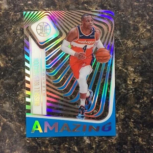2020-21 Panini Illusions Basketball #10 Russell Westbrook Amazing Wizards - Foto 1 di 2