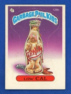 1986 Topps Garbage Pail Kids Series 4 # 128b Low Cal - Picture 1 of 2