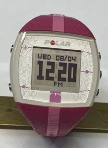 Montre de sport femme Polar FT4 moniteur de fréquence cardiaque compatible rose pile neuve - Photo 1/7