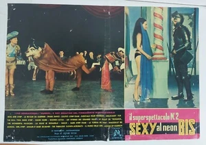 50669 Fotobusta Film 57 - Sexy al Neon Bis - regia E. Fecchi - Strip-tease - Picture 1 of 3