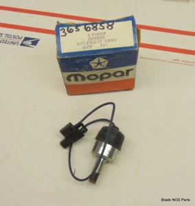 NOS Mopar 1973 1974 Plymouth Dodge 340 440 Carter TQ 4bbl  IDLE SOLENOID 3656858 - Bild 1 von 3