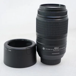 NIKON AF-S DX SWM NIKKOR 55-300MM F/4.5-5.6G ED VR ZOOM LENS *PARTS* T12-D8 - Picture 1 of 9