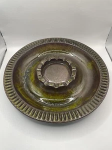 "Cenicero verde MADDUX 1966 centro de mesa vintage California EE. UU. 7001 12""" - Imagen 1 de 12